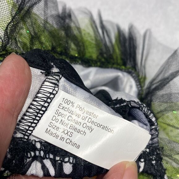 Halloween Skull & Crossbones Tulle Fancy Dog Dress - Picture 5 of 5